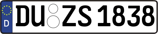 DU-ZS1838