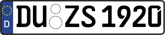 DU-ZS1920