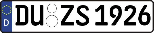 DU-ZS1926