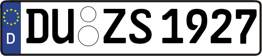 DU-ZS1927