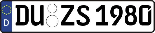 DU-ZS1980