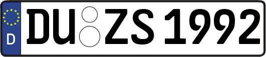 DU-ZS1992