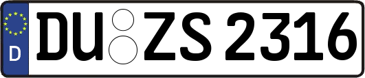 DU-ZS2316