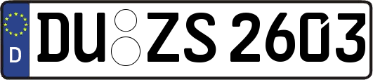 DU-ZS2603