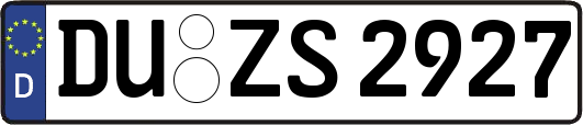 DU-ZS2927