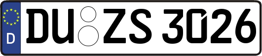 DU-ZS3026