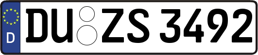 DU-ZS3492