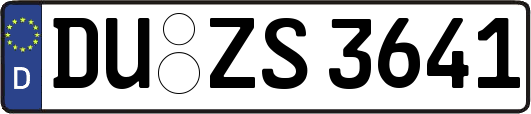 DU-ZS3641
