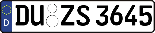 DU-ZS3645