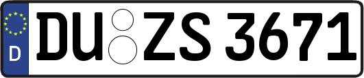 DU-ZS3671