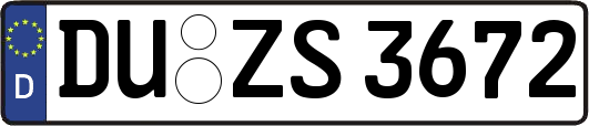 DU-ZS3672