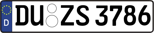 DU-ZS3786