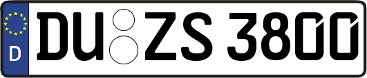 DU-ZS3800