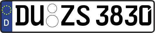 DU-ZS3830
