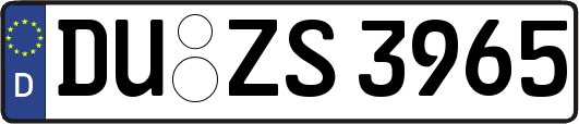 DU-ZS3965