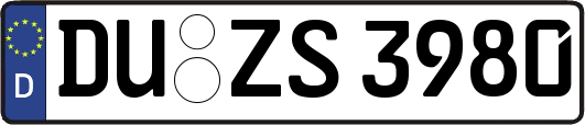 DU-ZS3980