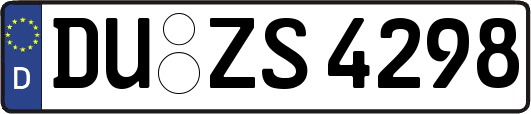 DU-ZS4298