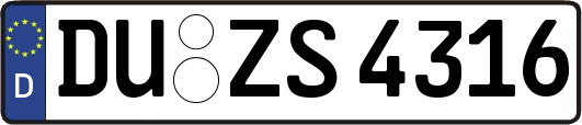 DU-ZS4316