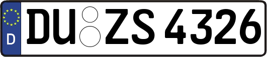 DU-ZS4326