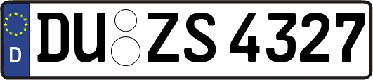 DU-ZS4327