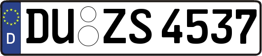 DU-ZS4537