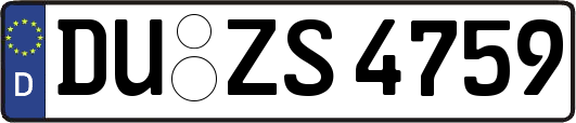 DU-ZS4759