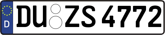 DU-ZS4772