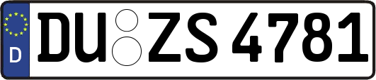 DU-ZS4781