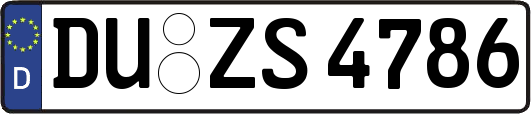 DU-ZS4786