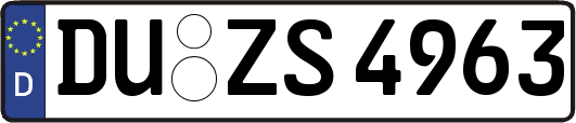 DU-ZS4963