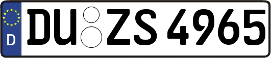 DU-ZS4965