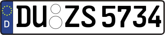 DU-ZS5734