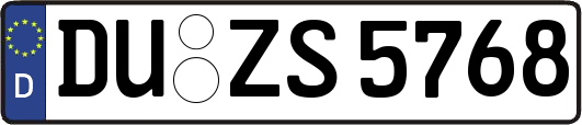 DU-ZS5768