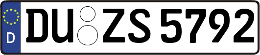 DU-ZS5792