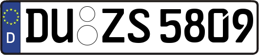 DU-ZS5809