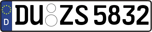 DU-ZS5832
