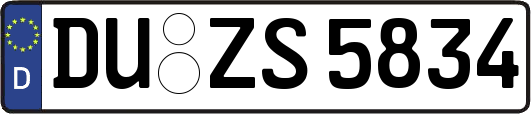 DU-ZS5834
