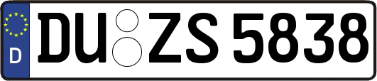 DU-ZS5838