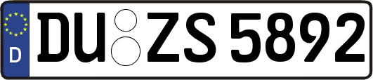 DU-ZS5892