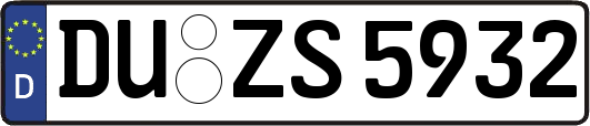 DU-ZS5932