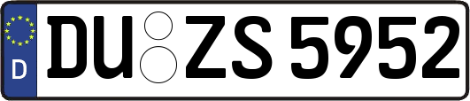 DU-ZS5952