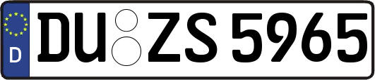 DU-ZS5965
