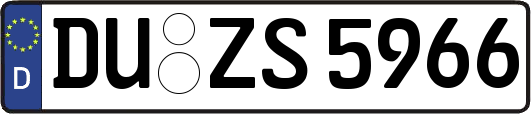 DU-ZS5966