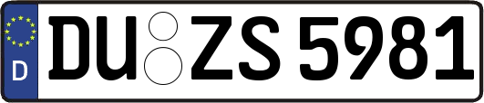 DU-ZS5981