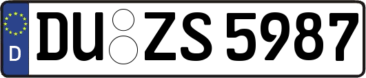 DU-ZS5987