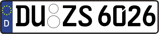 DU-ZS6026