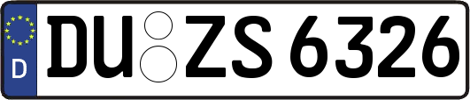 DU-ZS6326