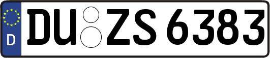 DU-ZS6383