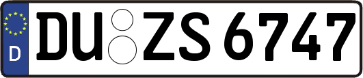 DU-ZS6747