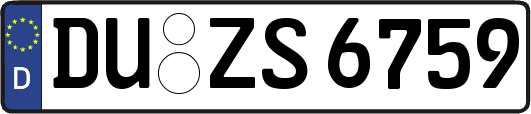 DU-ZS6759